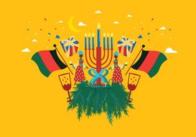 Kwanzaa Background Vector