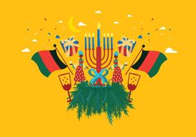 Kwanzaa Background Vector