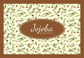 Jojoba Seamless Pattern Free Vector