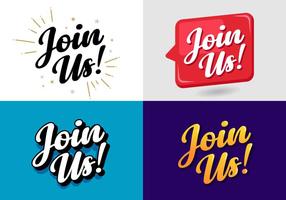 Join Us Vector Art, Icons, and Graphics for Free Download
