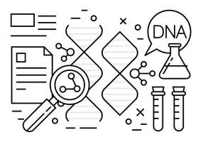 Iconos vectoriales libres sobre la ciencia vector