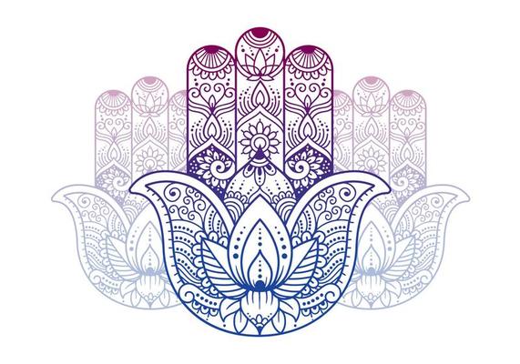 Buddhist Symbols Hand