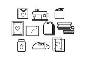 Free Screen Printing Line Icon Vector