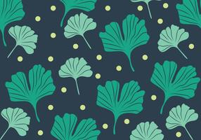 Ginkgo Pattern vector