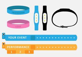 Wrist Band Design vector