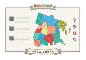 Free New York Map Vector