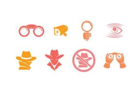 Icono de Vigilancia de barrio gratis vector