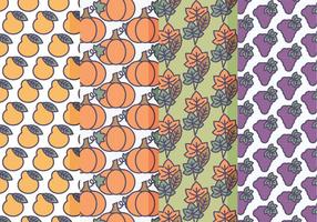 Vector Set of Fall Patterns