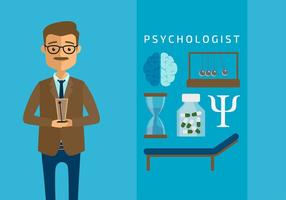 Psychilogist Icon Free Vector