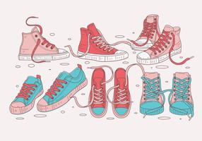 Assassin Bred vifte Skrive ud Converse Shoes Vector Art, Icons, and Graphics for Free Download