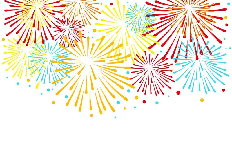 Colorful Fireworks Vector Download Free Vectors Clipart Graphics Vector Art