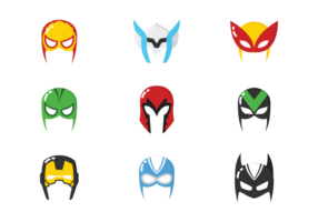 Super Hero Mask Vectors