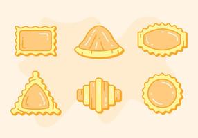 Free Delicious Ravioli Vectors