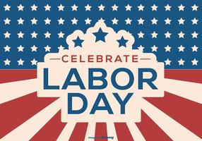 Happy Labor Day Background vector