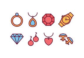 Jewelry Icon Pack vector
