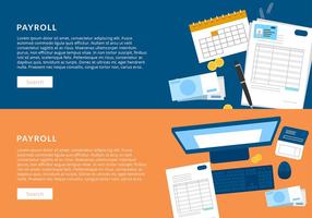 Payroll Banner Template Free Vector