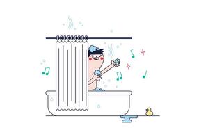 Shower Vector