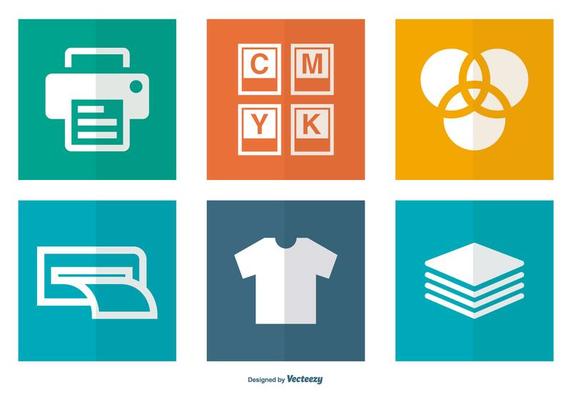 Printing Related Icon Collection