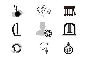 Free Hypnosis Icons Vector