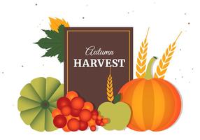 Free Autumn Harvest Vector Elements