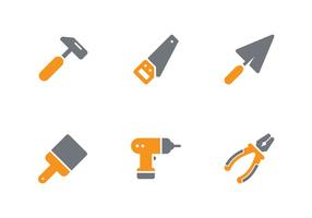 Tools Icon Set vector