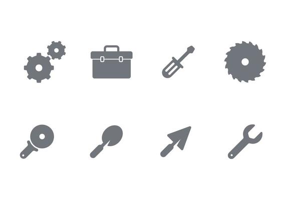 Crafts Supply Icon Set