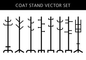 Coat Stand Vector Pack 