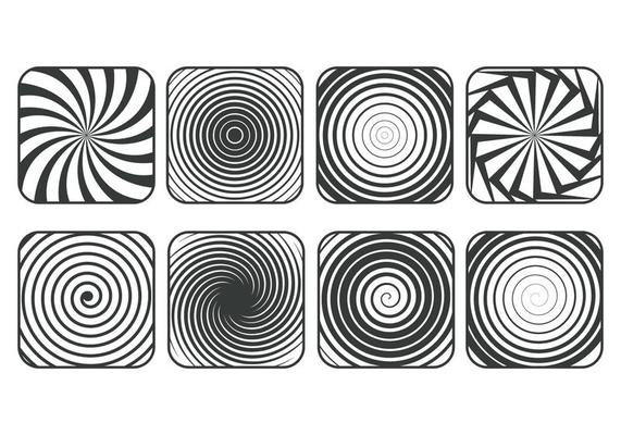 Hynosis Icons Set