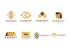 Logo for Parquet, Laminate, and Flooring Vector Collection