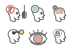 Hypnosis Vector Icons
