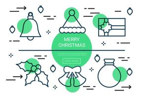 Free Linear Christmas Vector Icons