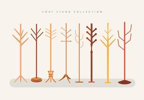 Coat Stand Icons vector