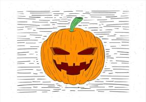 Free Hand Drawn Halloween Illustration vector