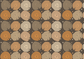 Free Tree Rings Vector Illustration 8