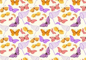 Free Butterfly Pattern Vectors