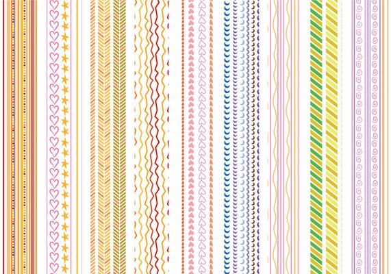 Free Stripes Patterns Vectors