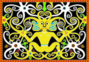 Dayak Pattern Vector