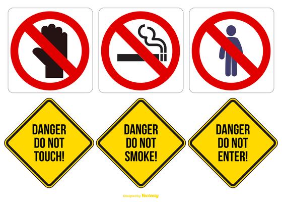 Danger Signs Collection