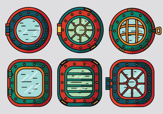 Porthole Vector Pack