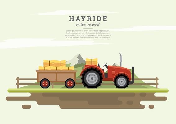 Hayride Free Vector