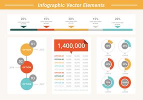 Elementos de infografía de negocios gratis vector