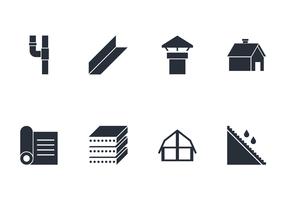 Gutter And Pipe Icon vector