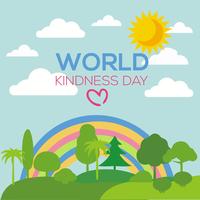 Free World Kindness Day Vector