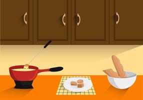 Cooking Fondue Free Vector