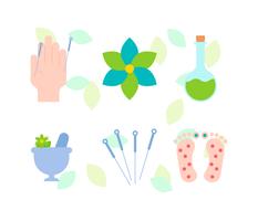 Free Unique Alternative Medicine Vectors