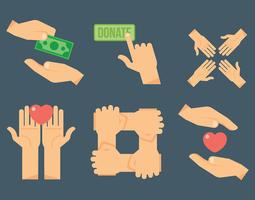 Kindness Vector Icons