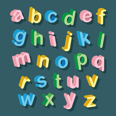 3D Fonts