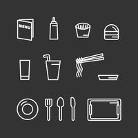 Canteen Vectors Icons