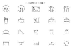 Free Canteen Vectors