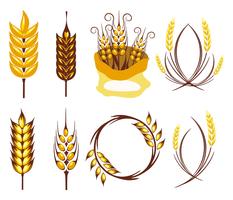 Free Wheat Ears Agriculture Symbol Vector